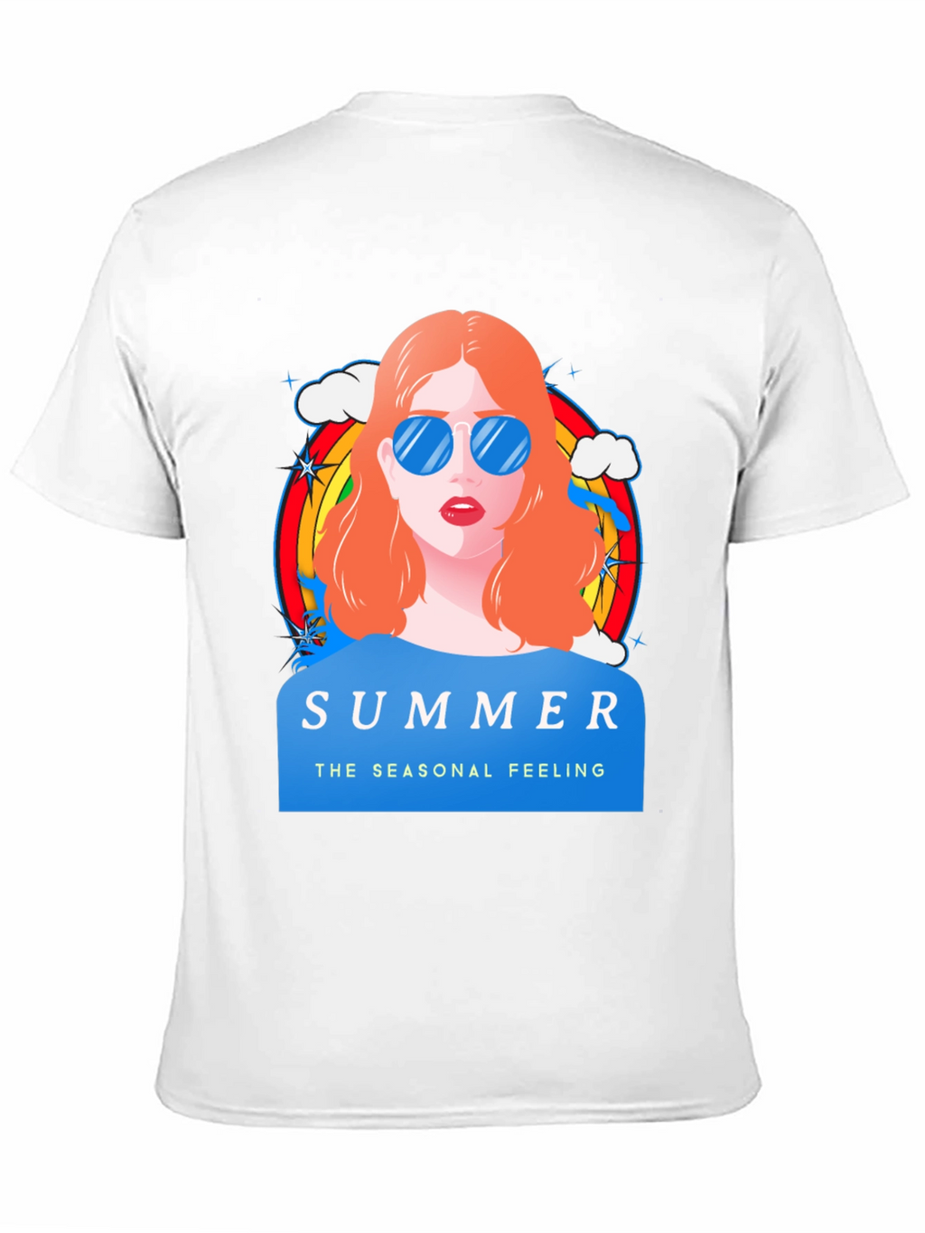 Summer Feeling Graphic T-Shirt
