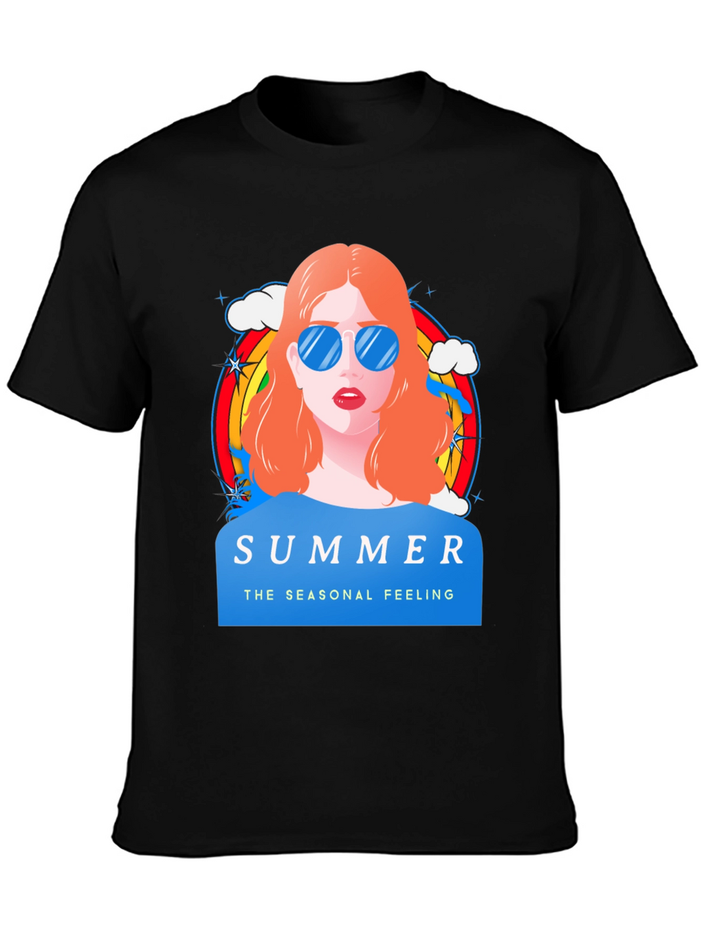 Summer Feeling Graphic T-Shirt