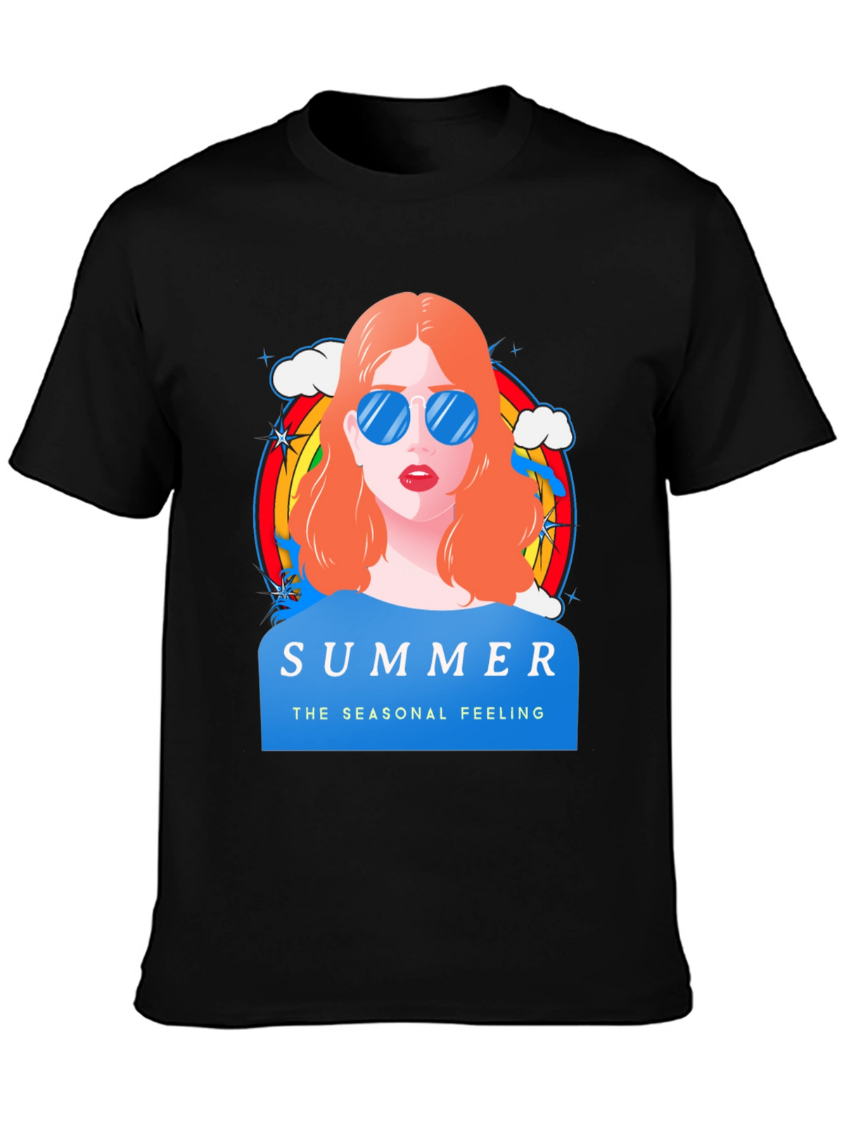 Summer Feeling Graphic T-Shirt