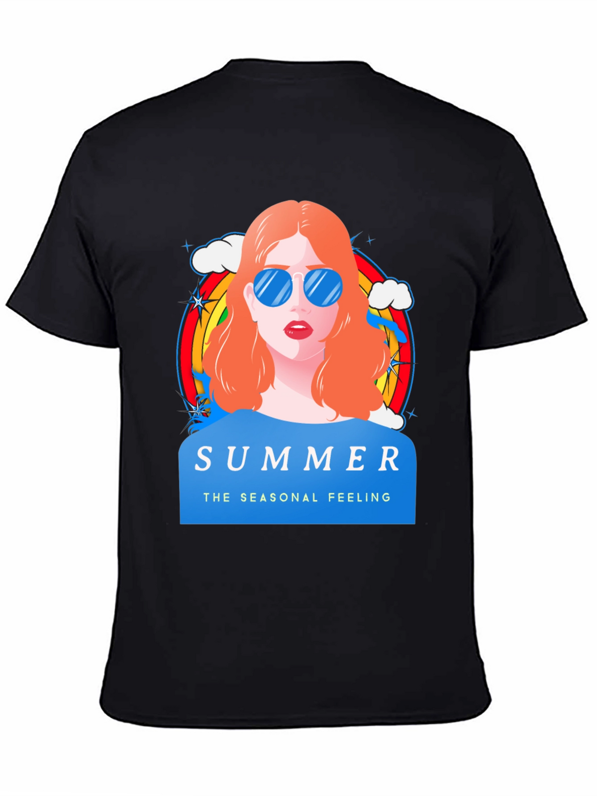 Summer Feeling Graphic T-Shirt