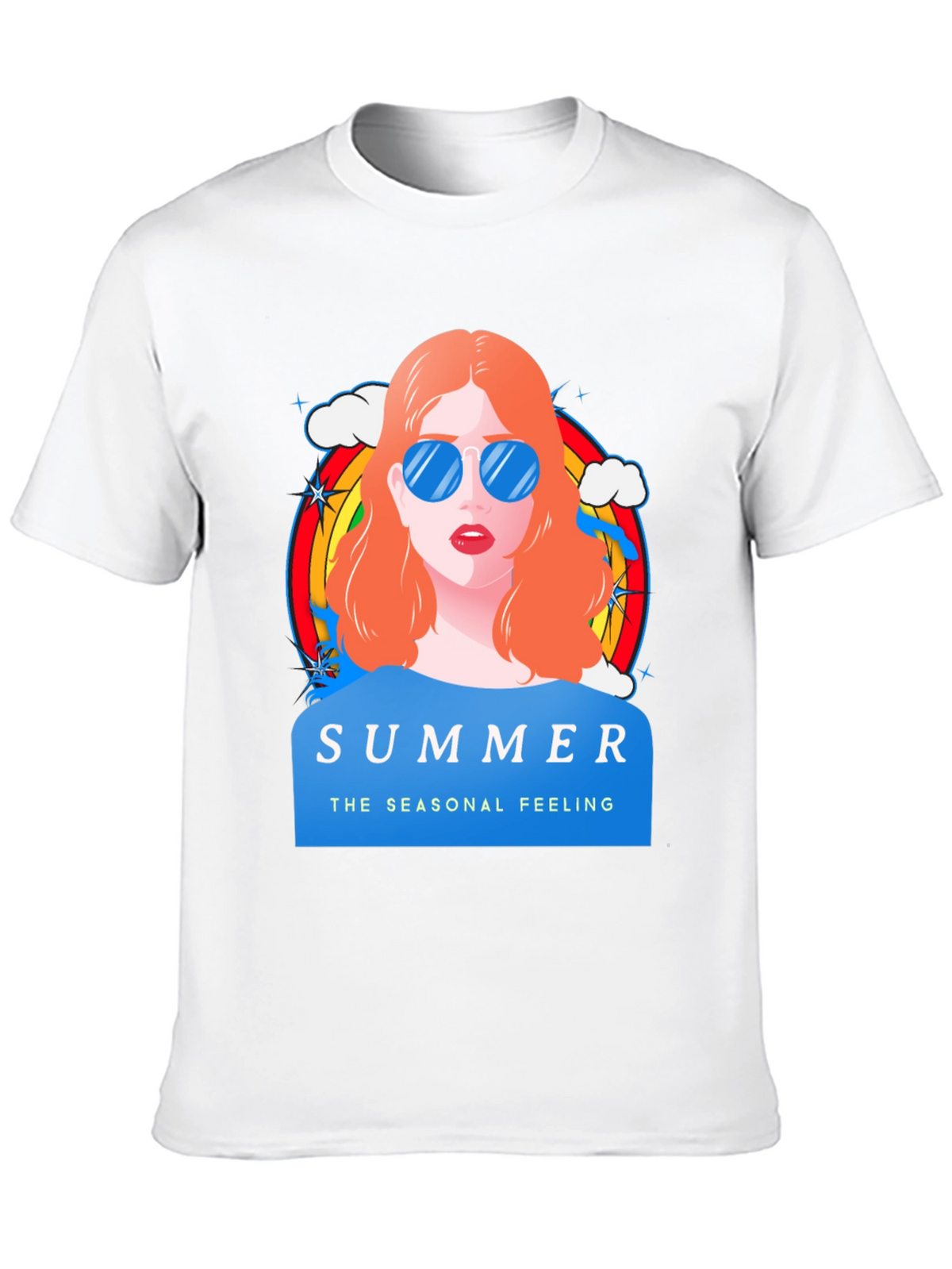 Summer Feeling Graphic T-Shirt