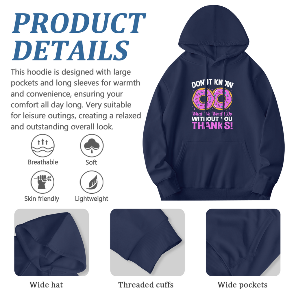 Donut Worry Be Happy Hoodie