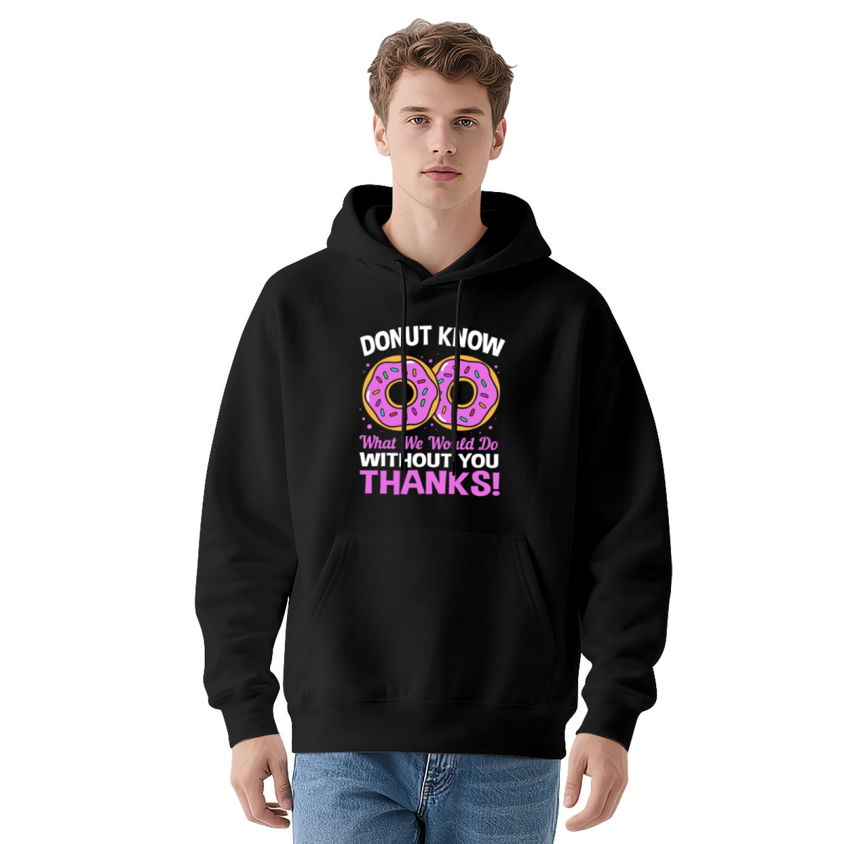 Donut Worry Be Happy Hoodie