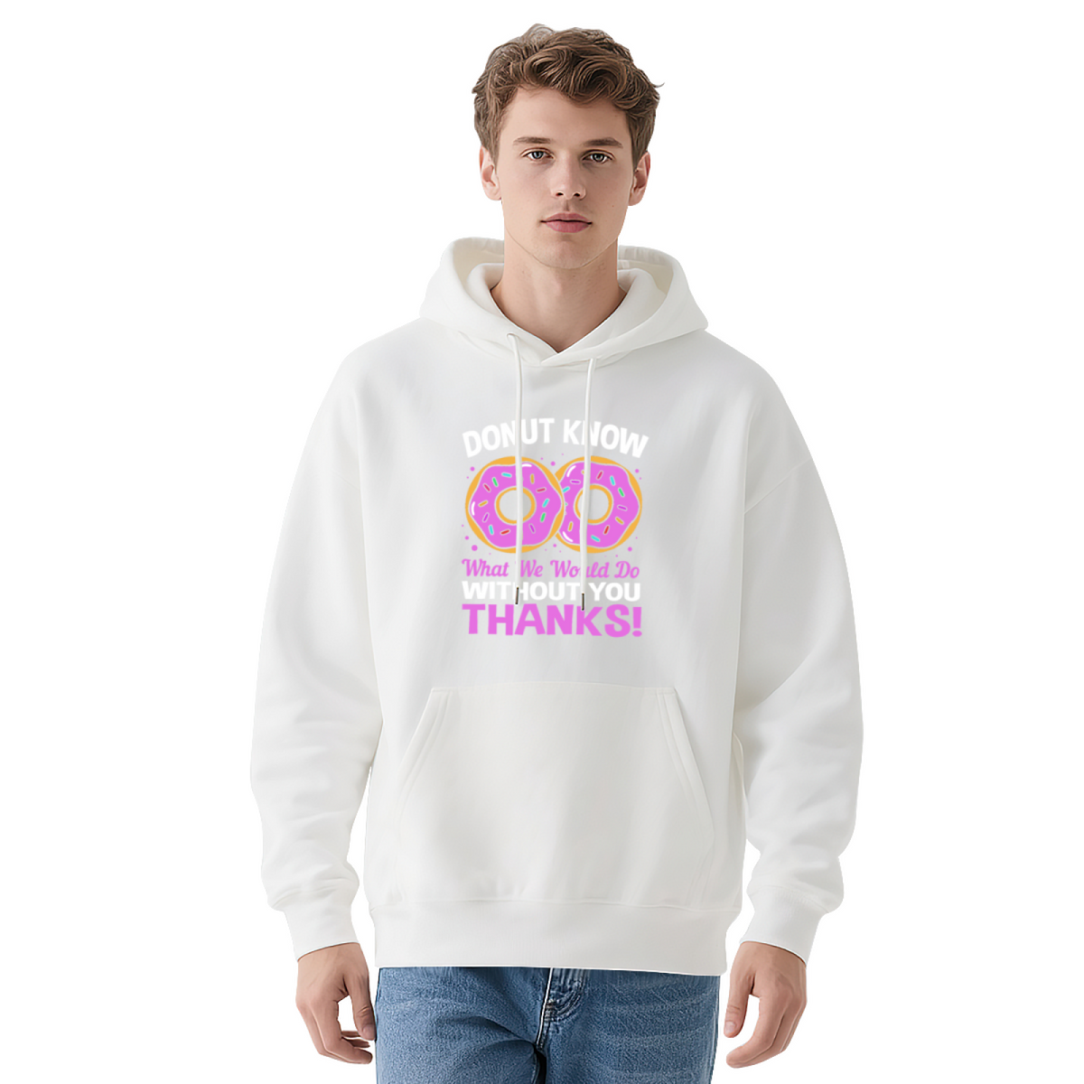 Donut Worry Be Happy Hoodie