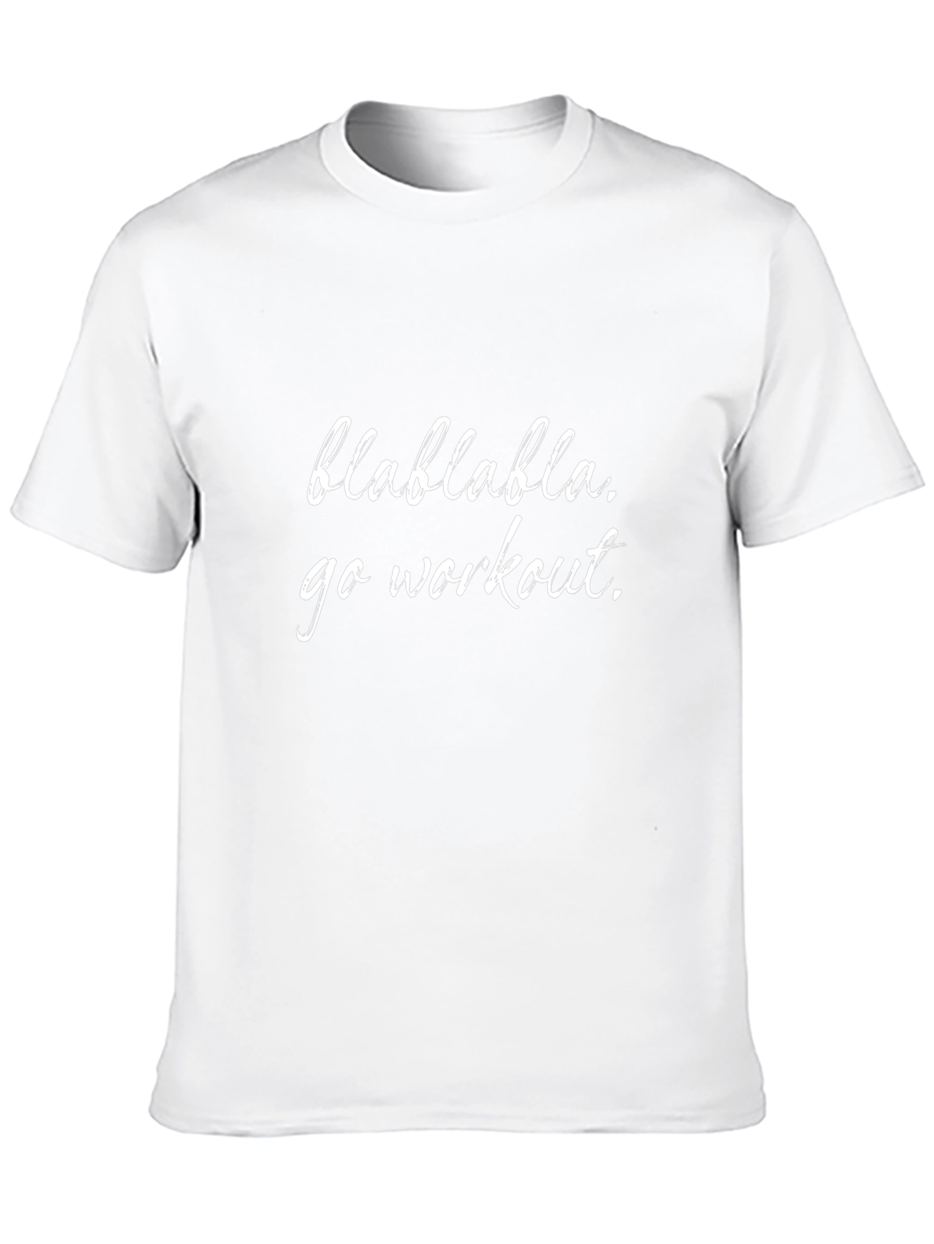 Blah Blah Go Workout T-Shirt