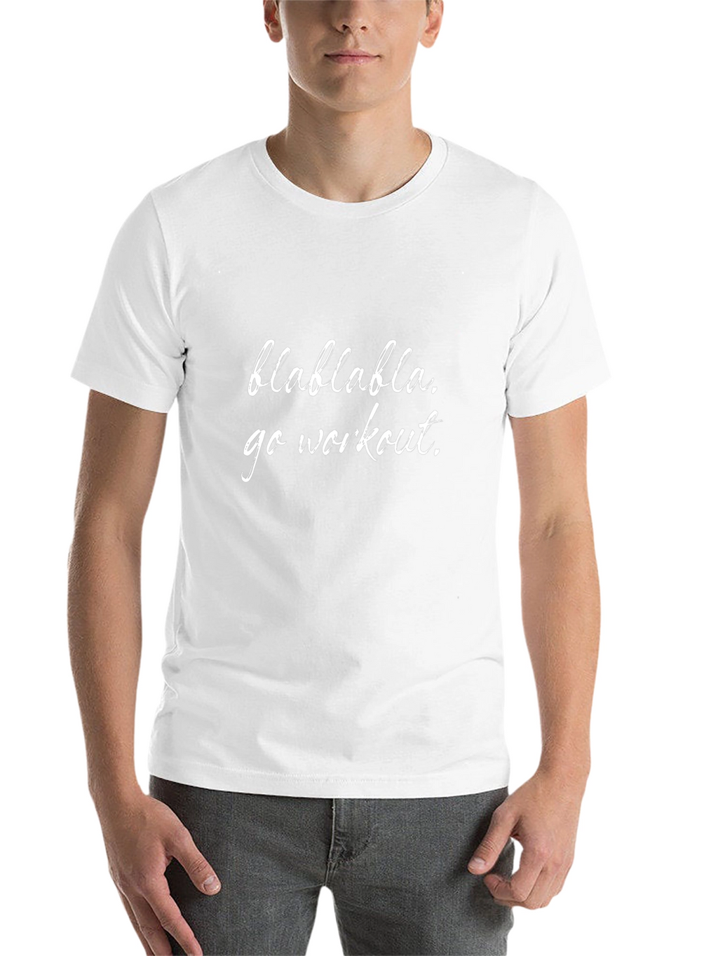 Blah Blah Go Workout T-Shirt