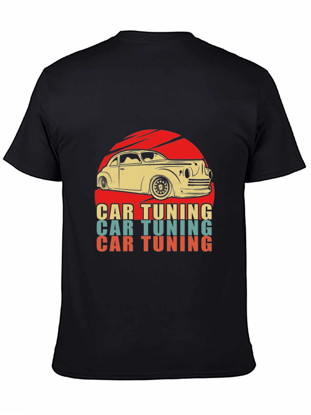 Retro Car Tuning Graphic T-Shirt