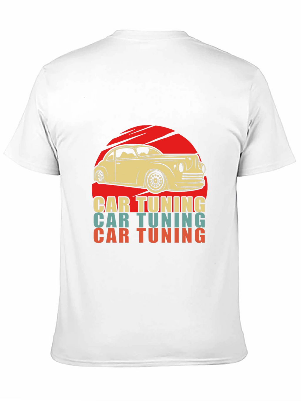 Retro Car Tuning Graphic T-Shirt