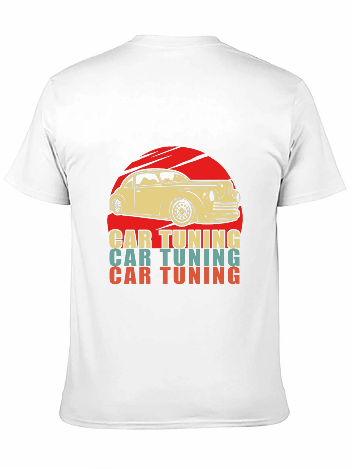 Retro Car Tuning Graphic T-Shirt