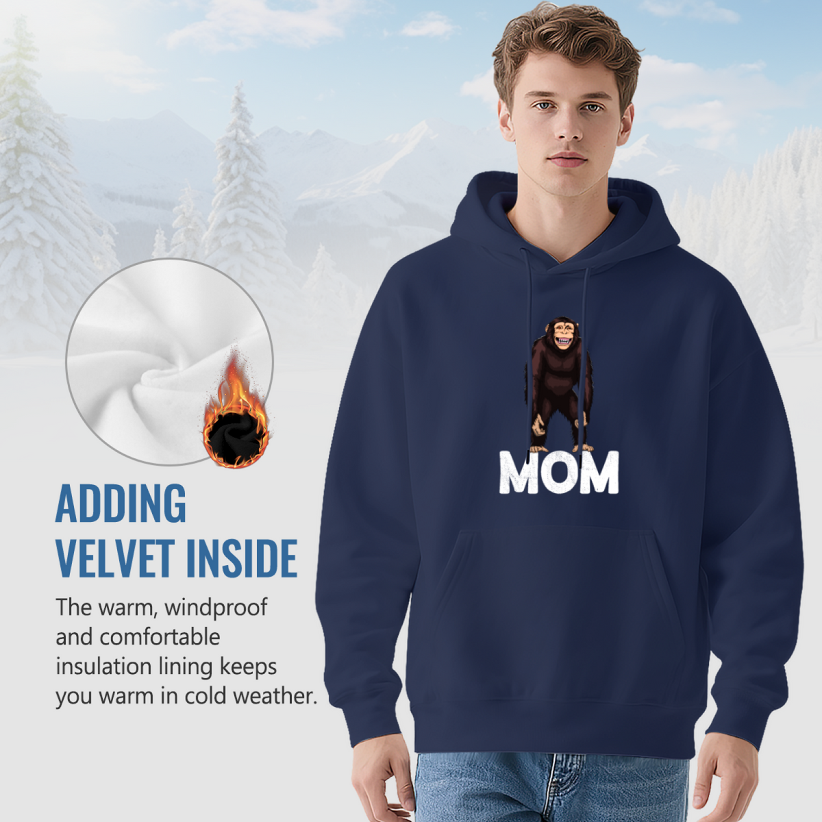 Ape Graphic Pullover