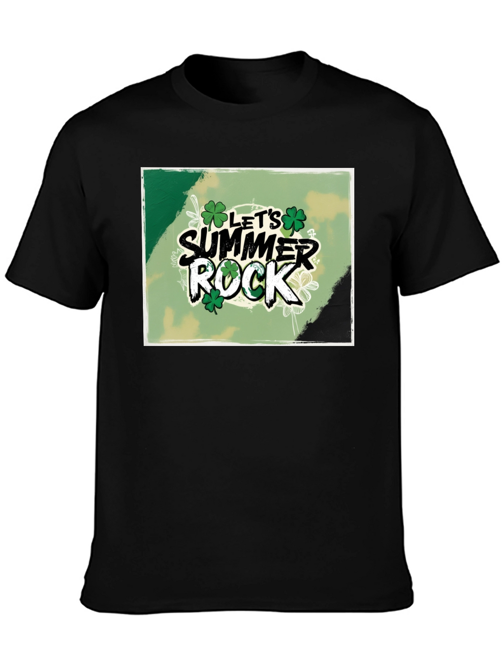 Lets Summer Rock Clover T-Shirt