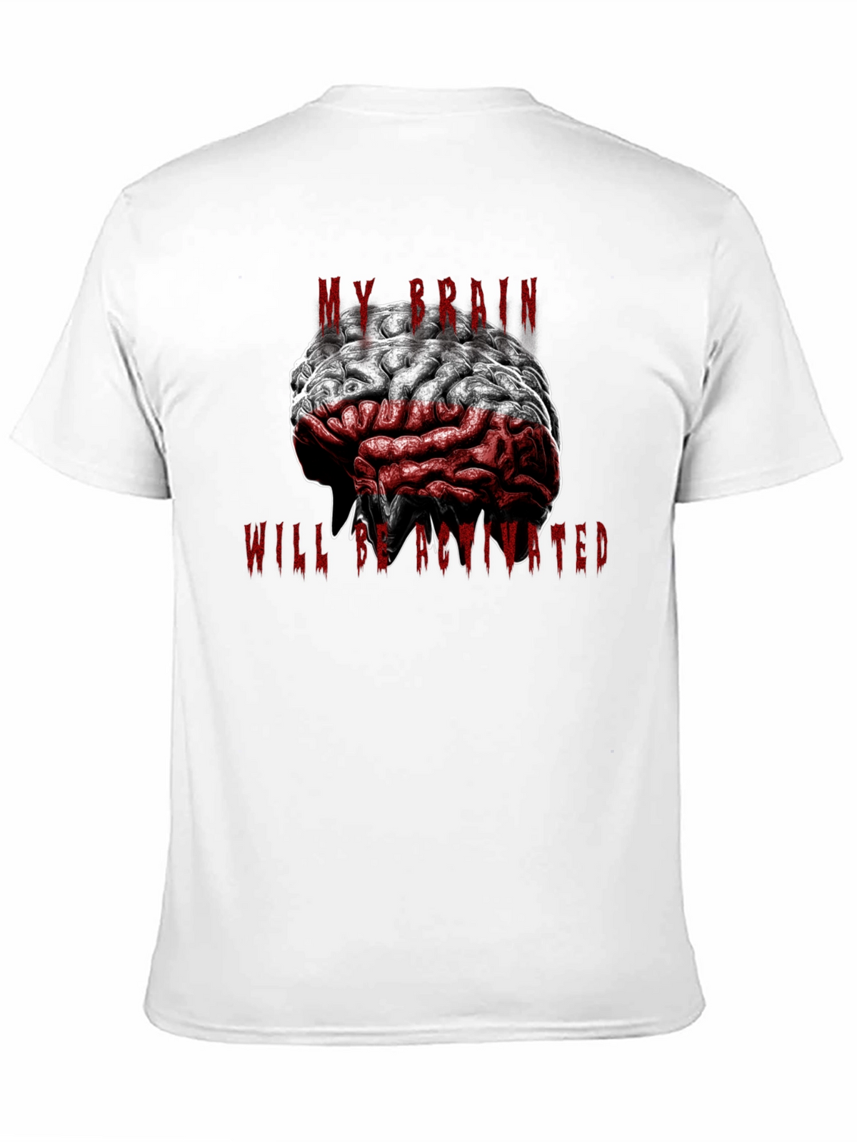 Brain T-Shirt - My Brain Will Be Animated