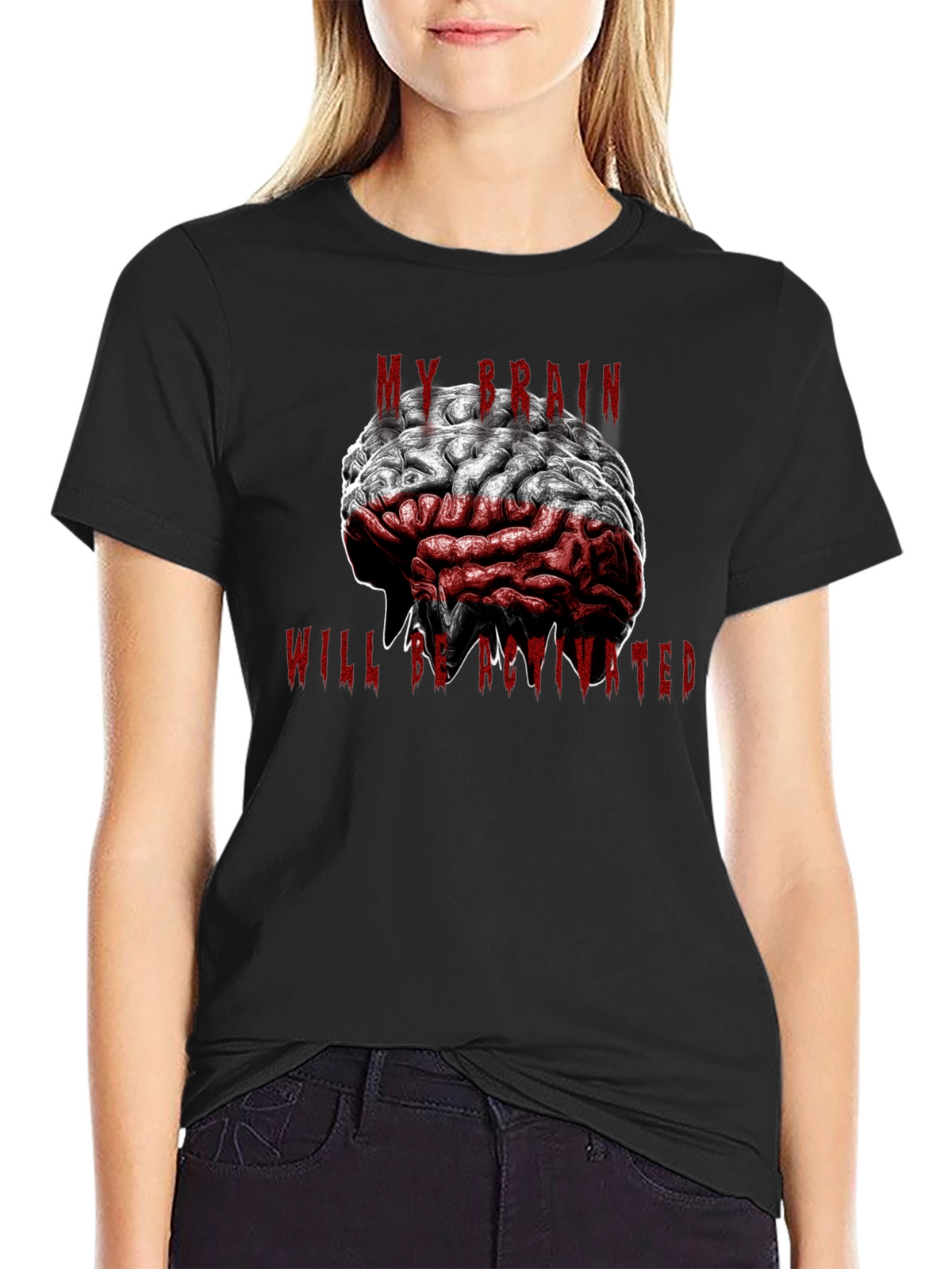Brain T-Shirt - My Brain Will Be Animated