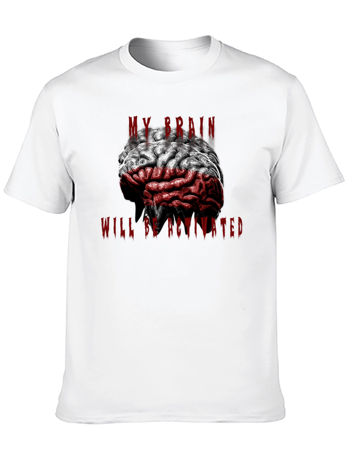 Brain T-Shirt - My Brain Will Be Animated