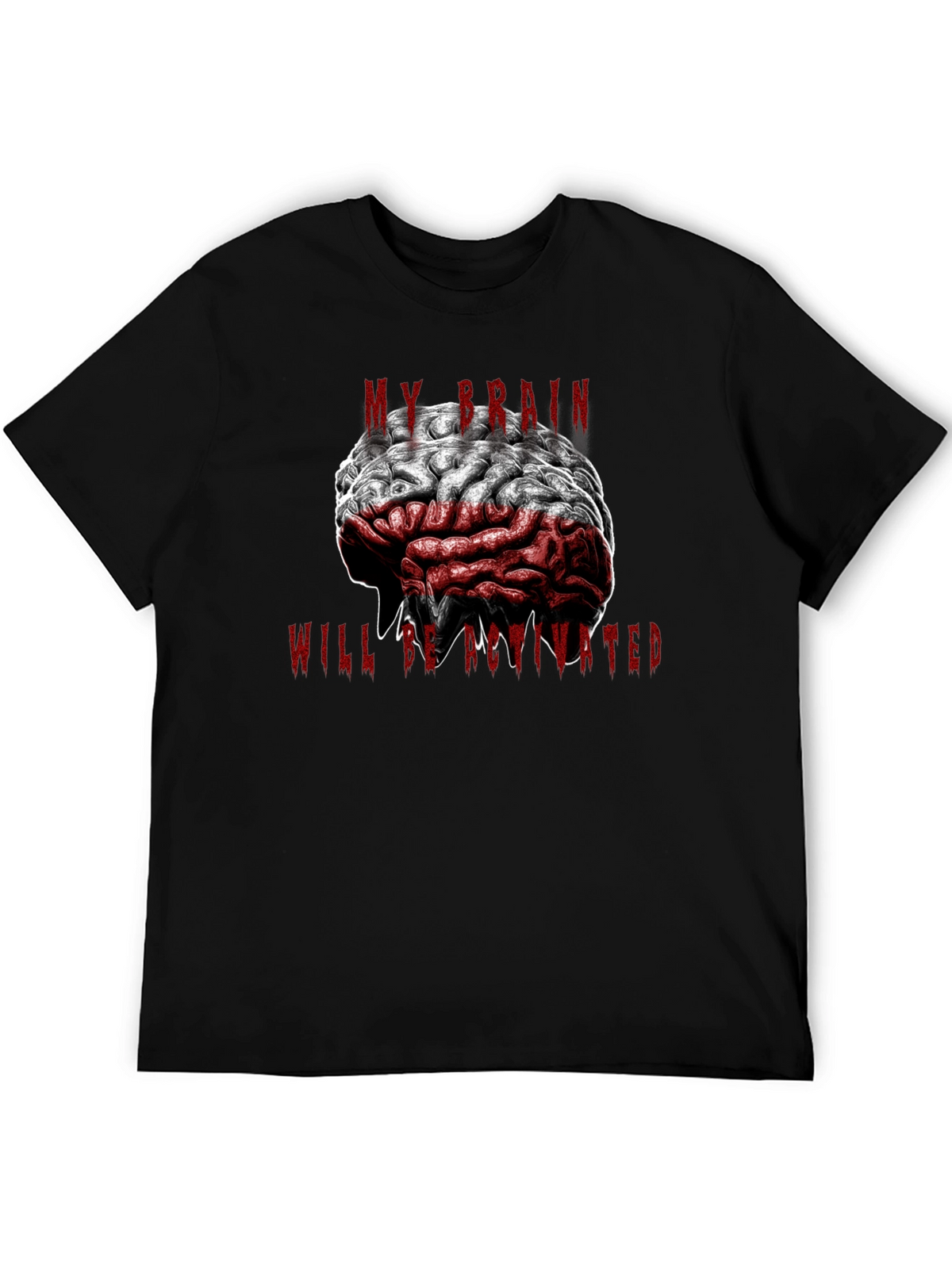 Brain T-Shirt - My Brain Will Be Animated