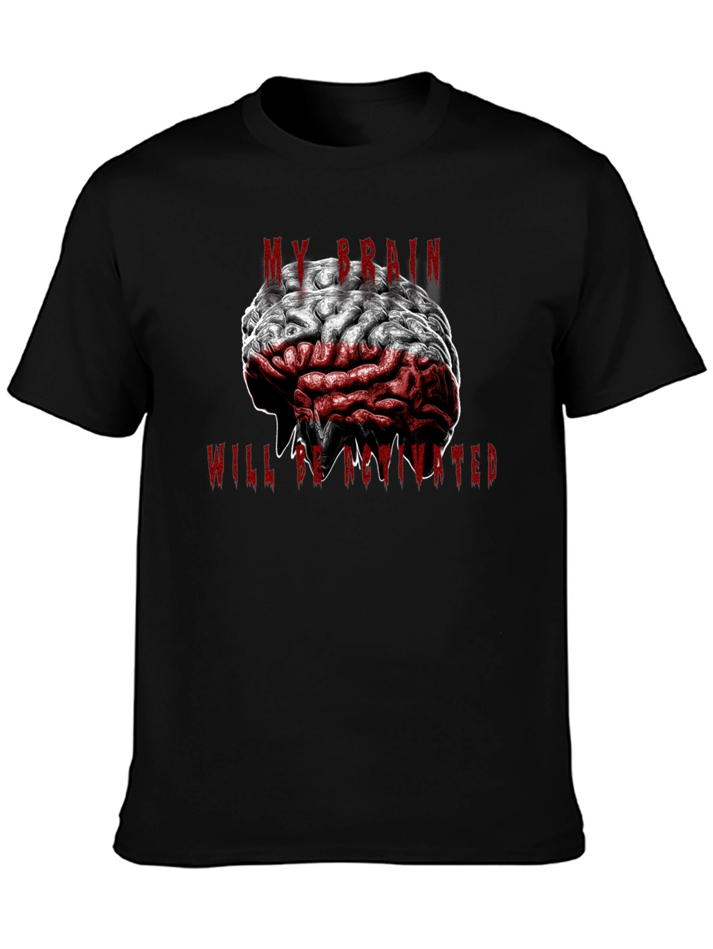 Brain T-Shirt - My Brain Will Be Animated