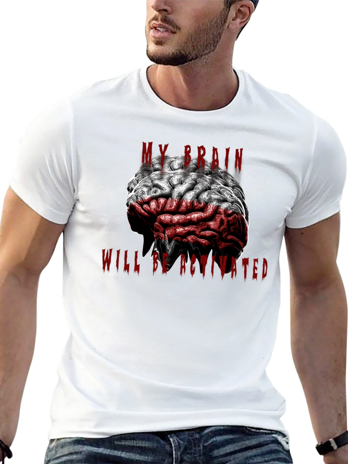 Brain T-Shirt - My Brain Will Be Animated
