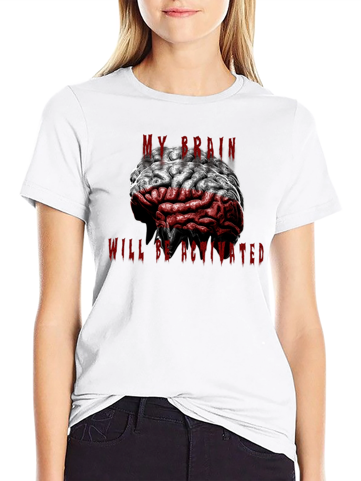 Brain T-Shirt - My Brain Will Be Animated
