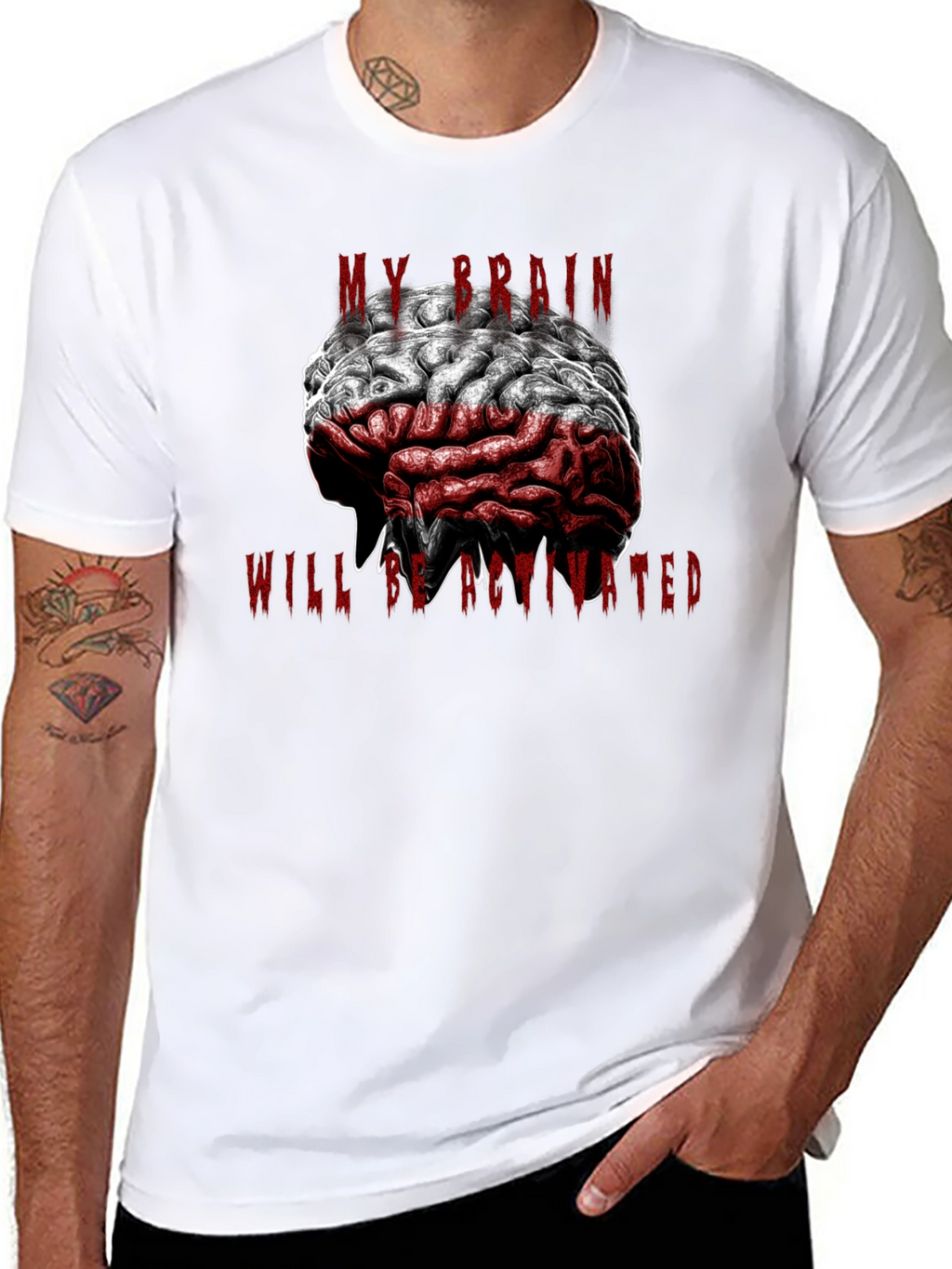 Brain T-Shirt - My Brain Will Be Animated