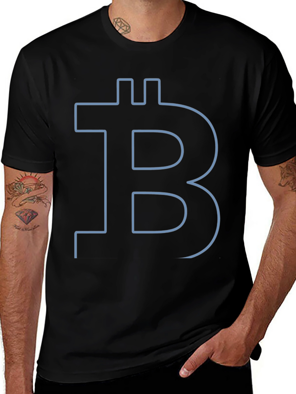 Bitcoin Logo T-Shirt - Crypto Tee