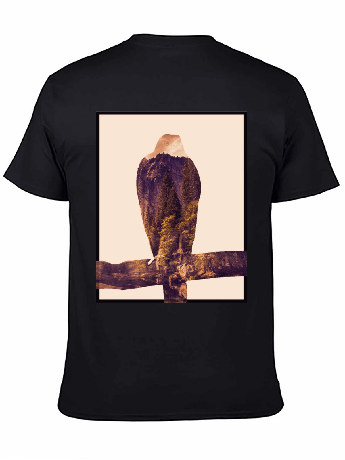 Eagle Mountain Graphic Tee - Black
