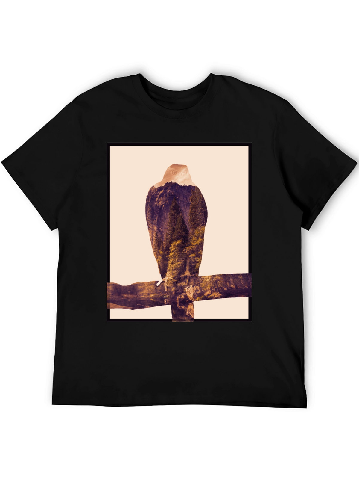 Eagle Mountain Graphic Tee - Black