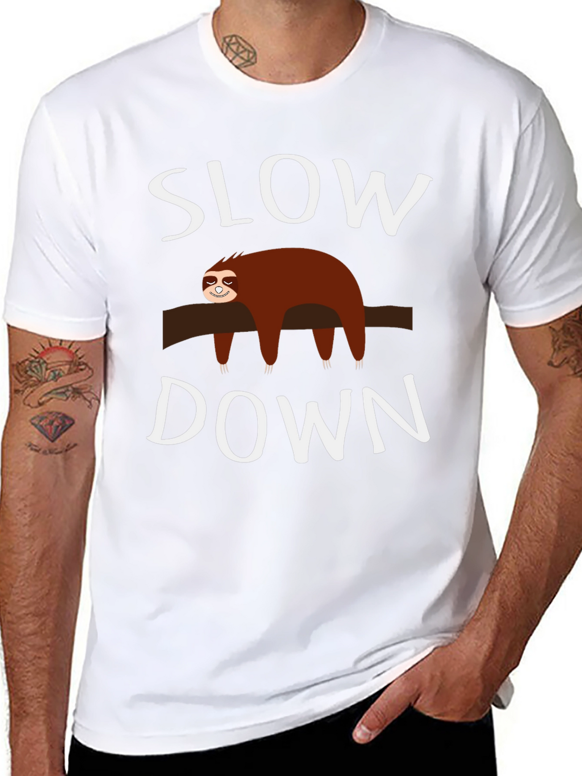 Slow Down Sloth T-Shirt - Unisex