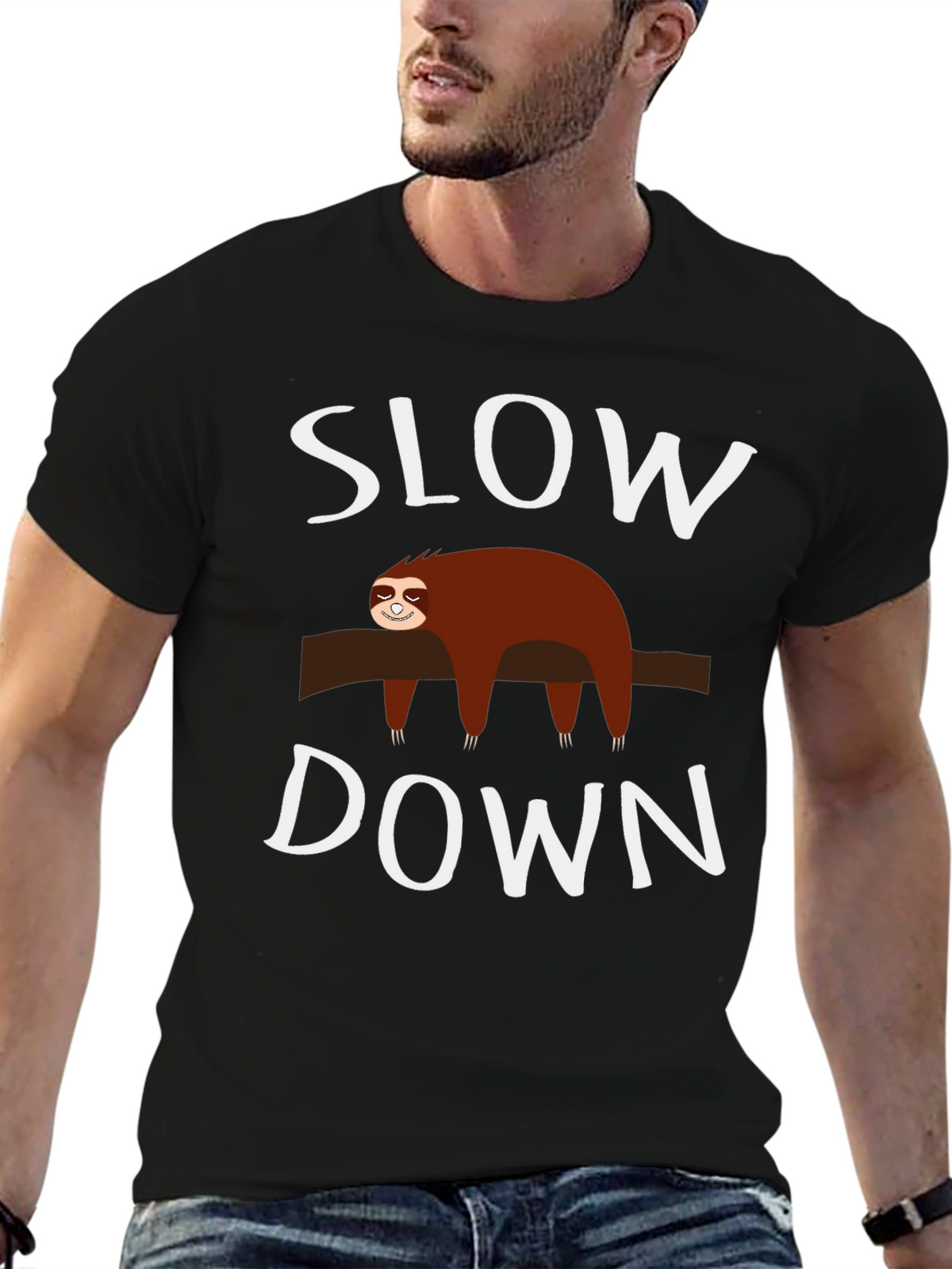 Slow Down Sloth T-Shirt - Unisex