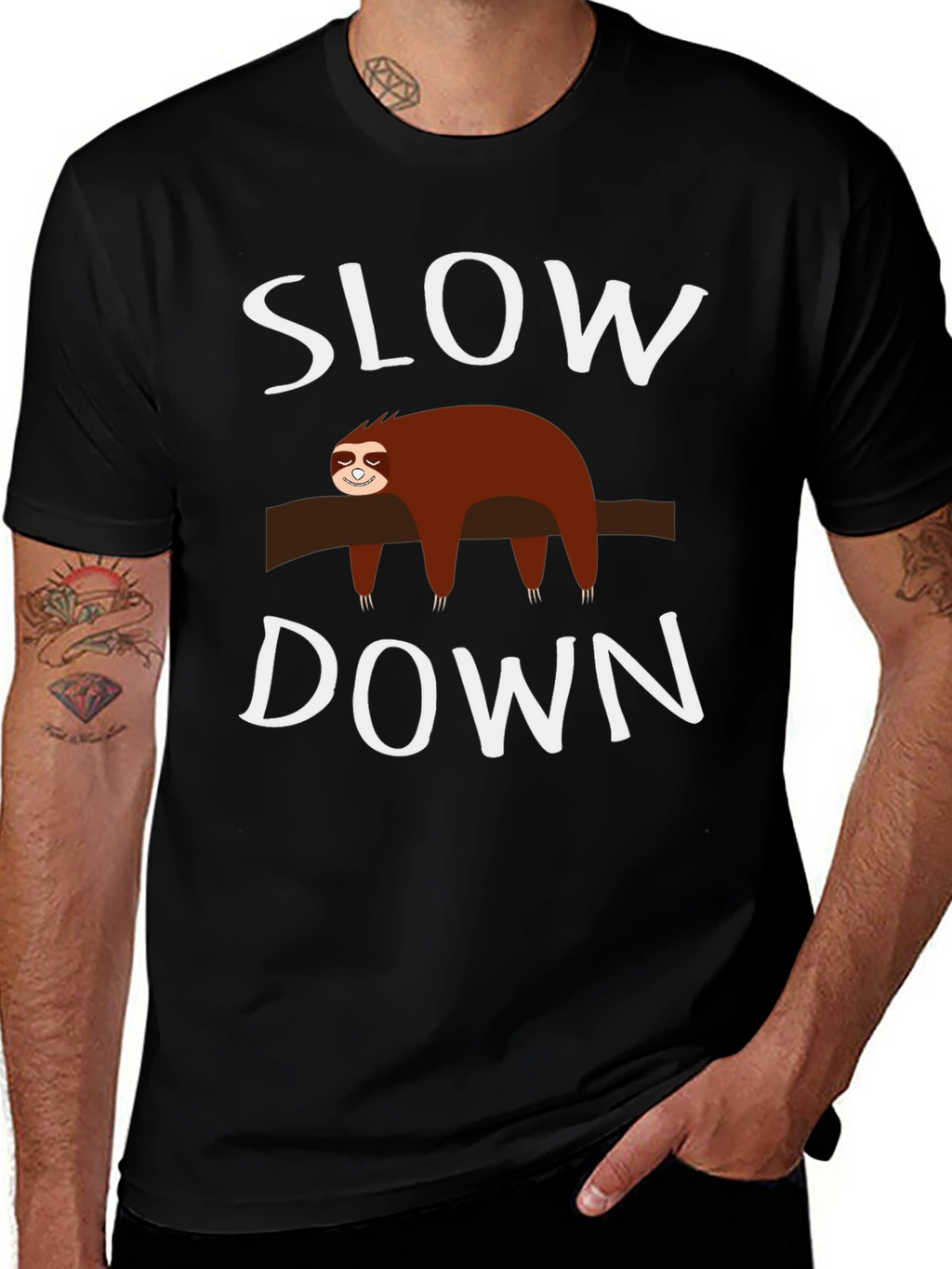 Slow Down Sloth T-Shirt - Unisex