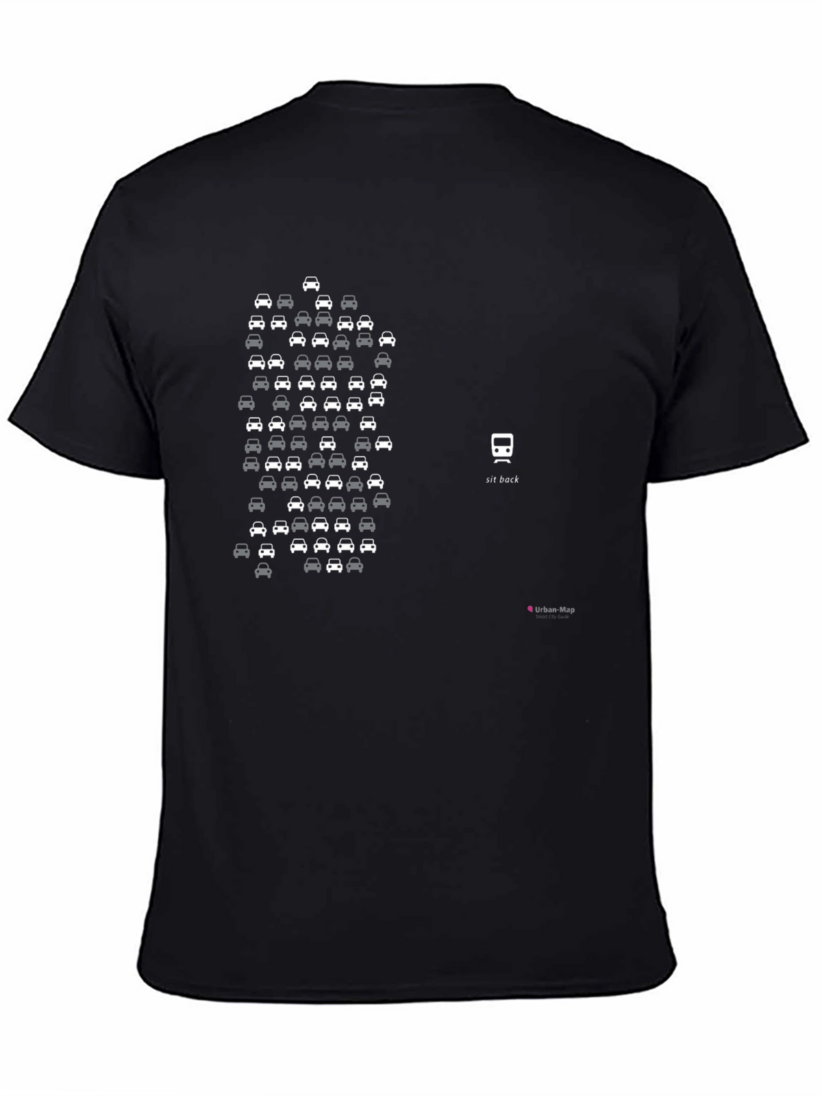 Urban Map Tee: Traffic Jam to Transit