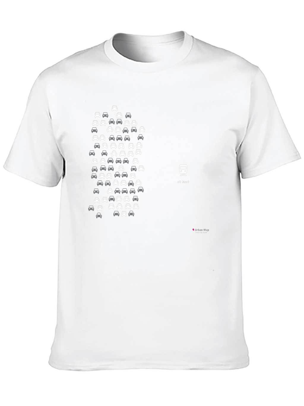 Urban Map Tee: Traffic Jam to Transit