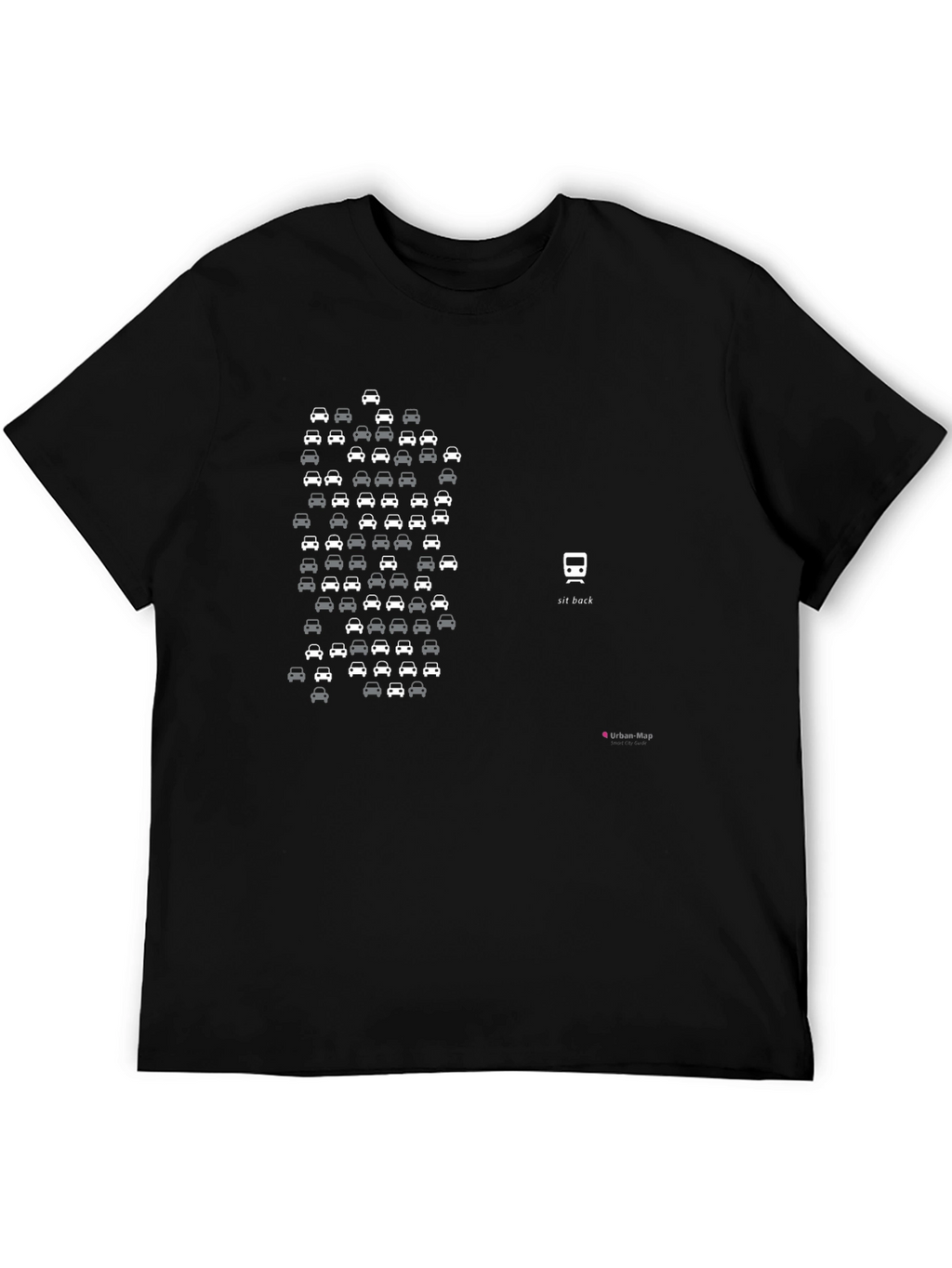 Urban Map Tee: Traffic Jam to Transit