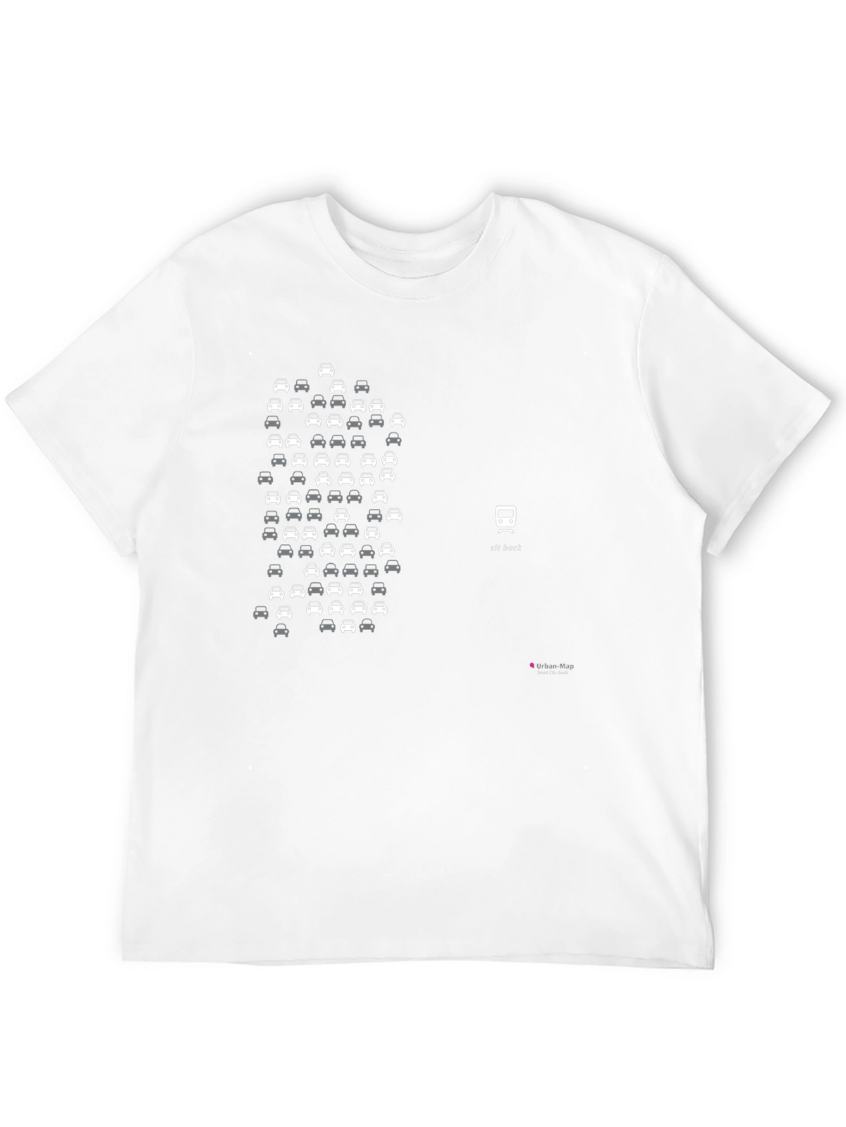Urban Map Tee: Traffic Jam to Transit