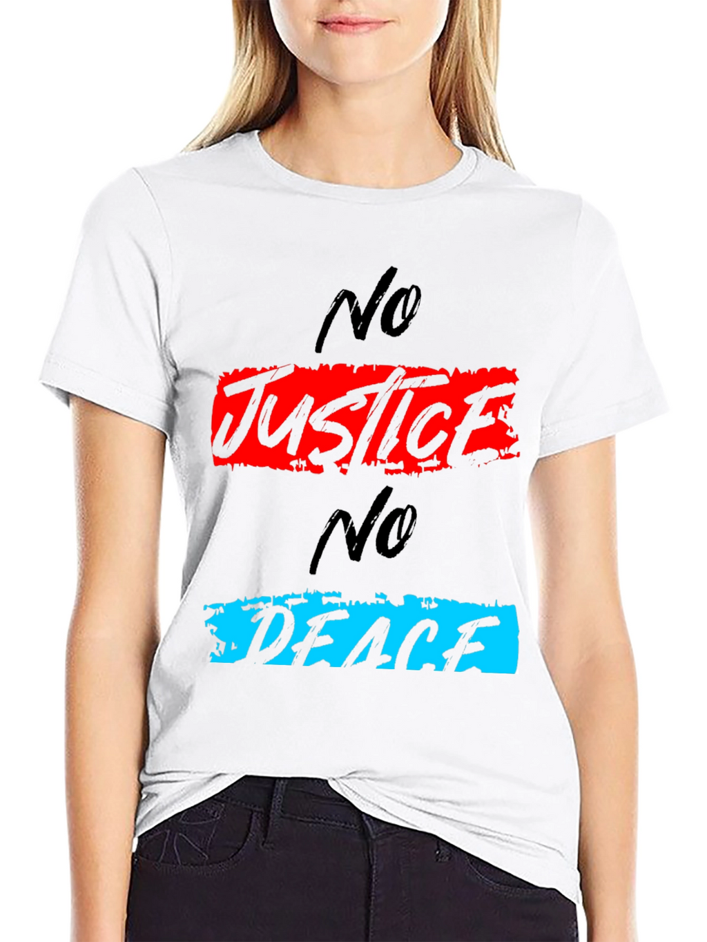 No Justice No Peace Graphic Tee