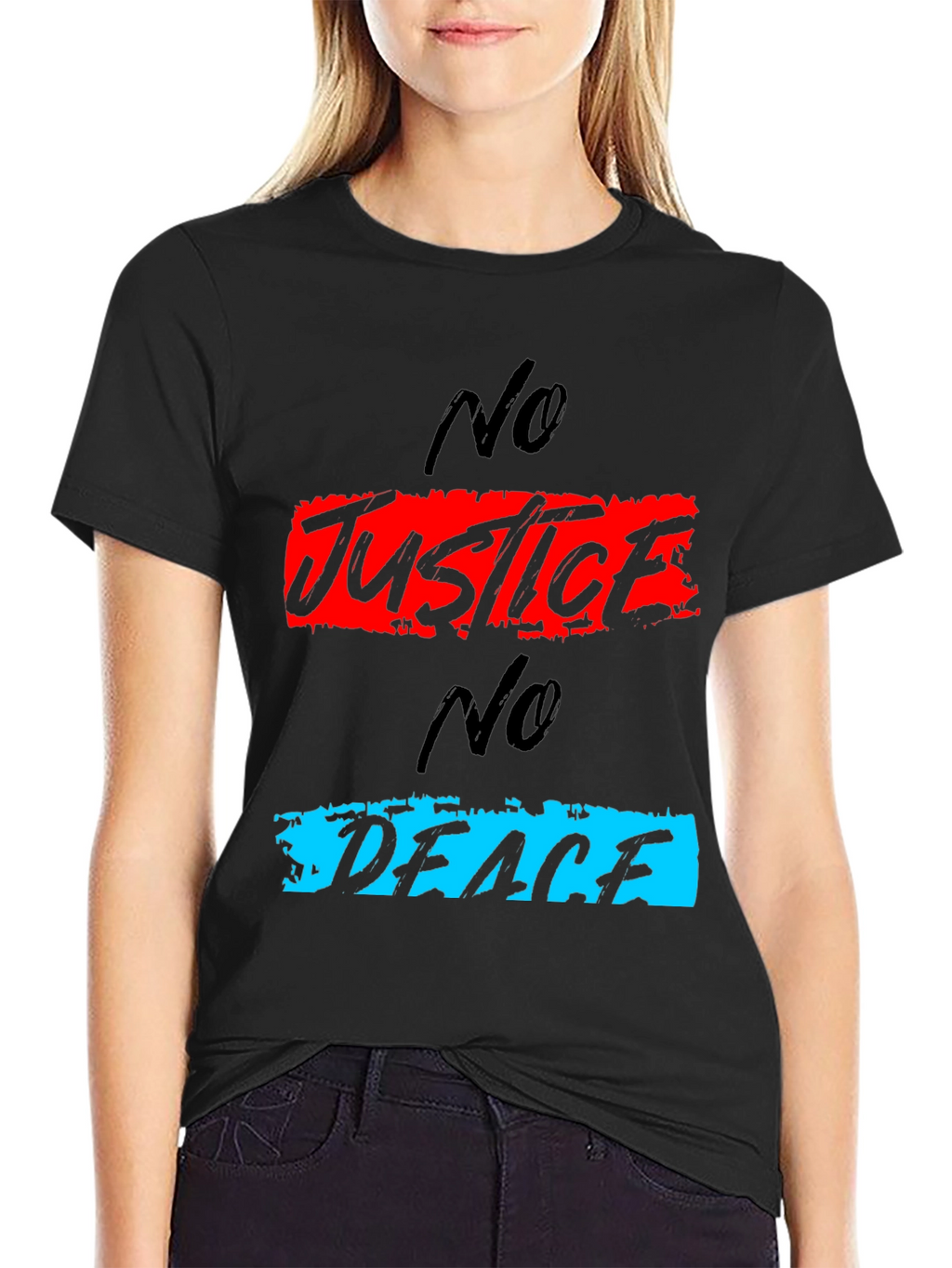 No Justice No Peace Graphic Tee