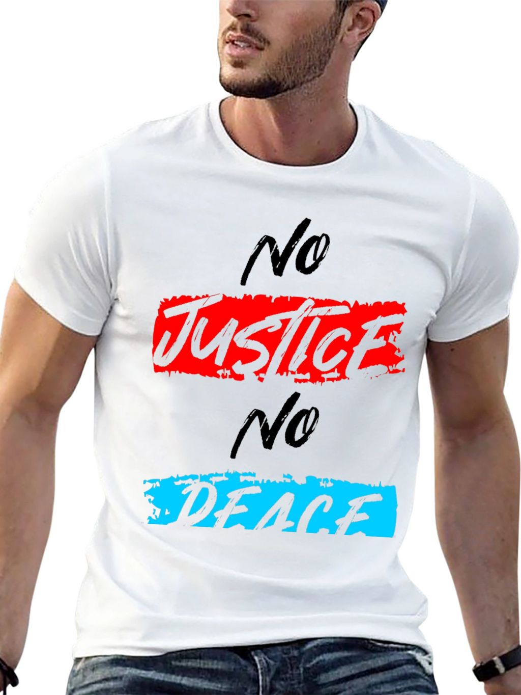 No Justice No Peace Graphic Tee