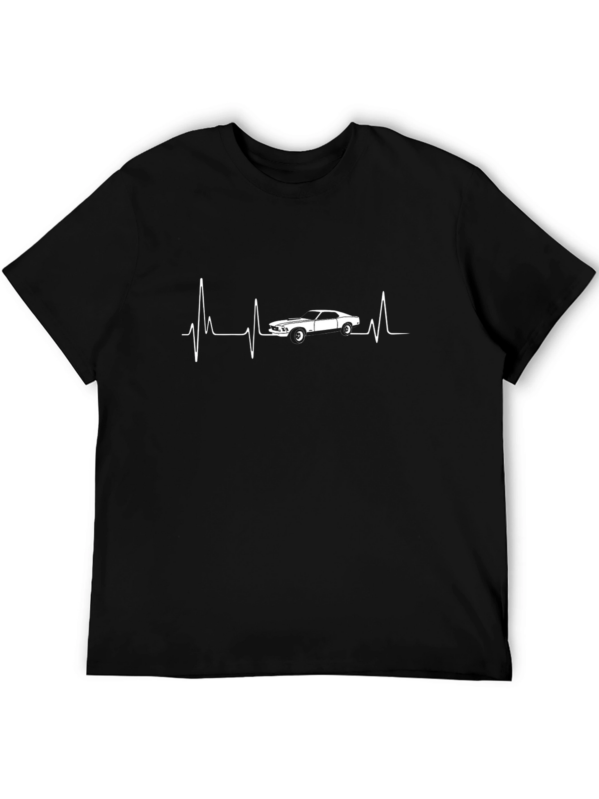 Car Heartbeat T-Shirt - Automotive Enthusiast Tee