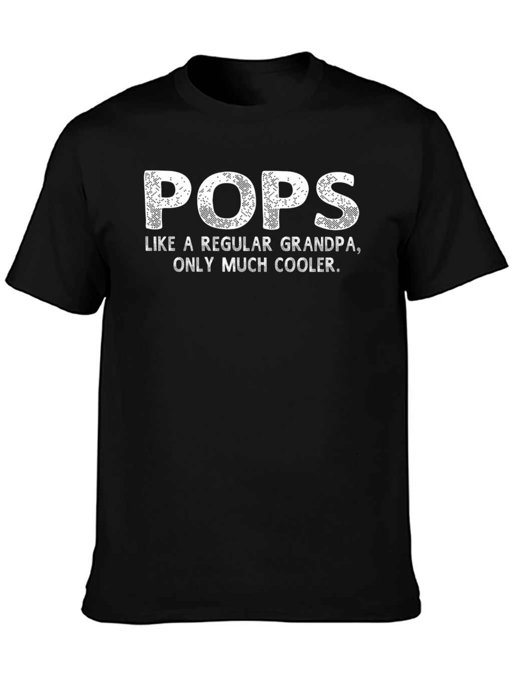 Cool Pops Grandpa T-Shirt Black Tee