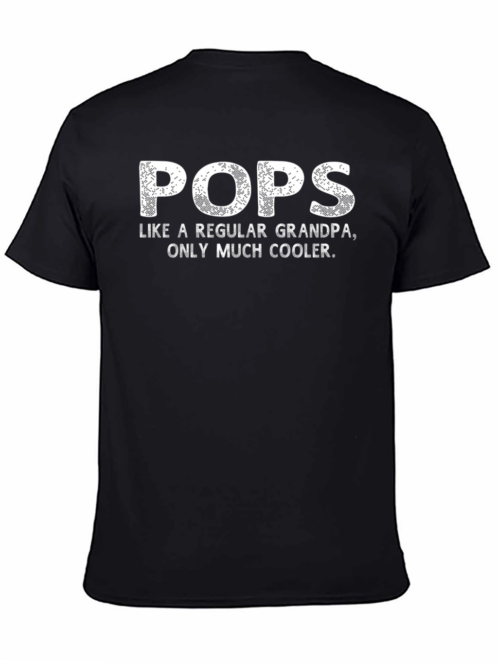 Cool Pops Grandpa T-Shirt Black Tee