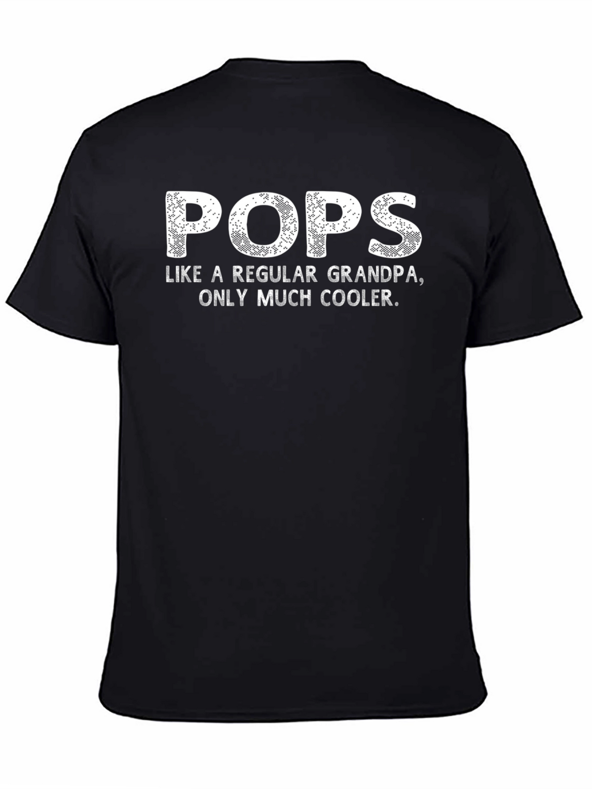 Cool Pops Grandpa T-Shirt Black Tee