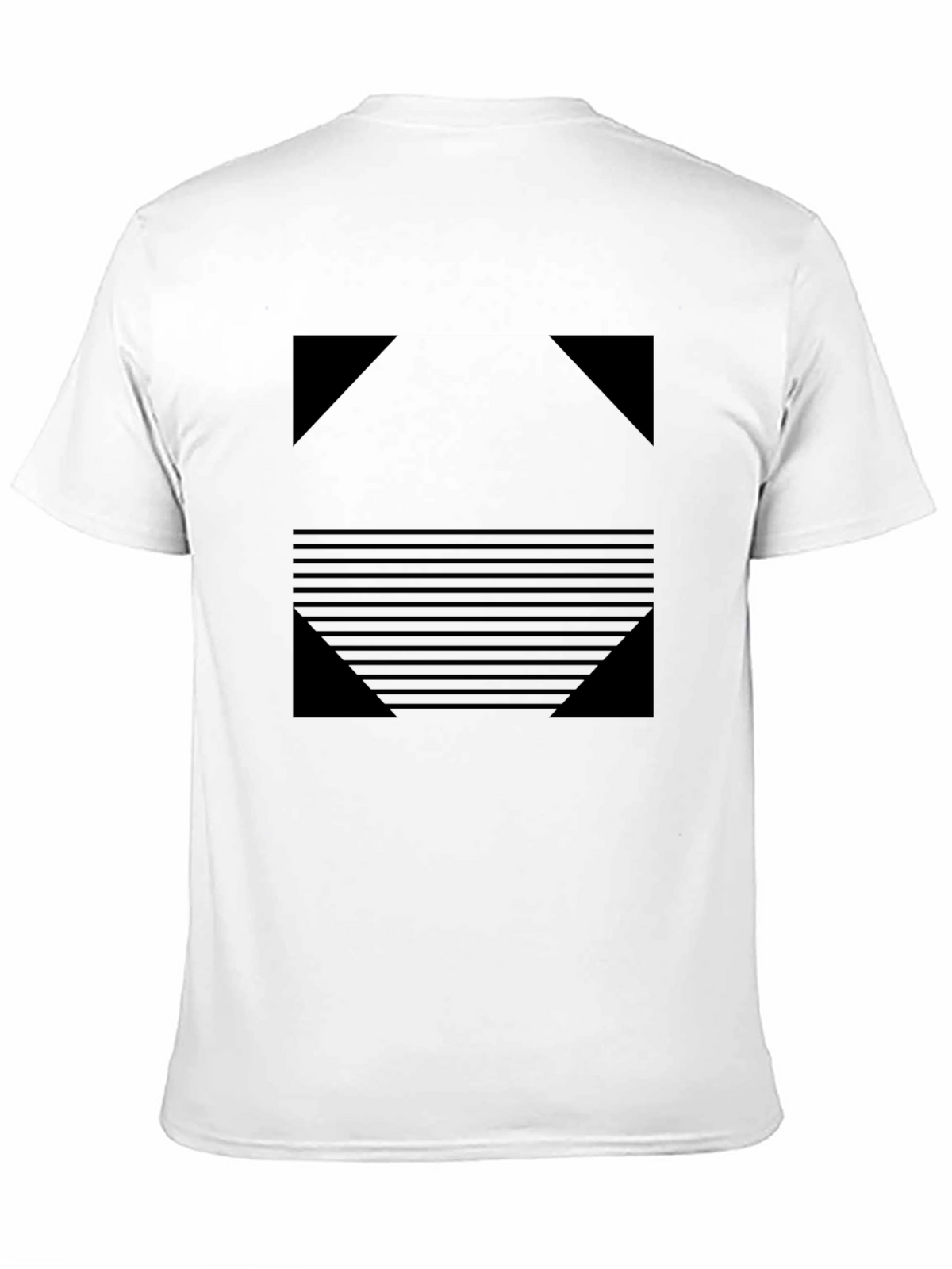 Geometric Black T-Shirt