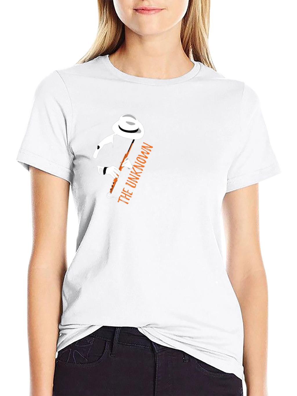 The Unknown Jazz Player Black T-Shirt