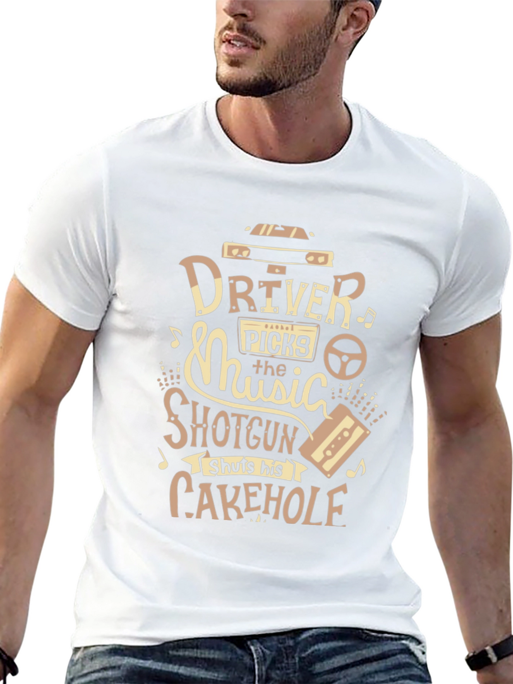 Driver Picks the Music T-Shirt