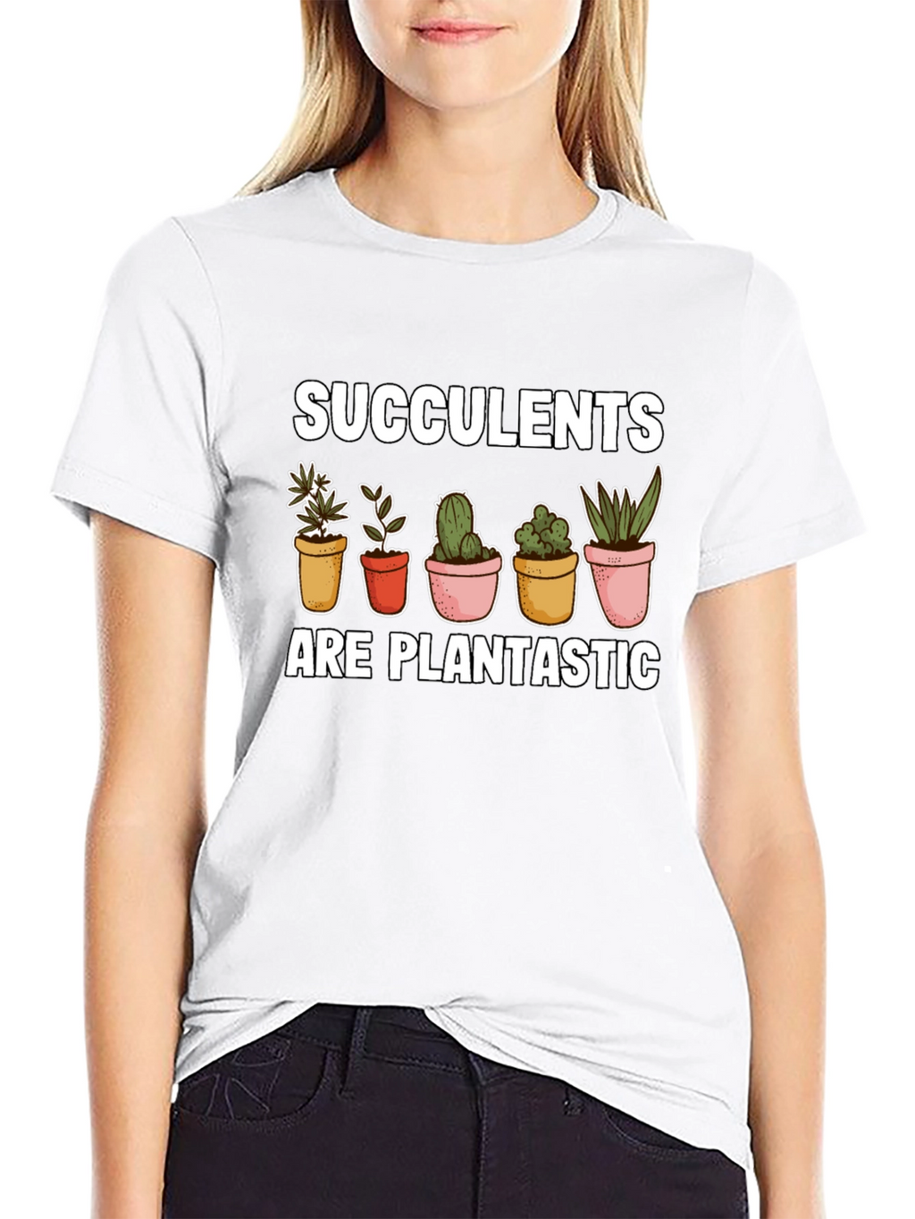 Succulents Plantastic Graphic Tee