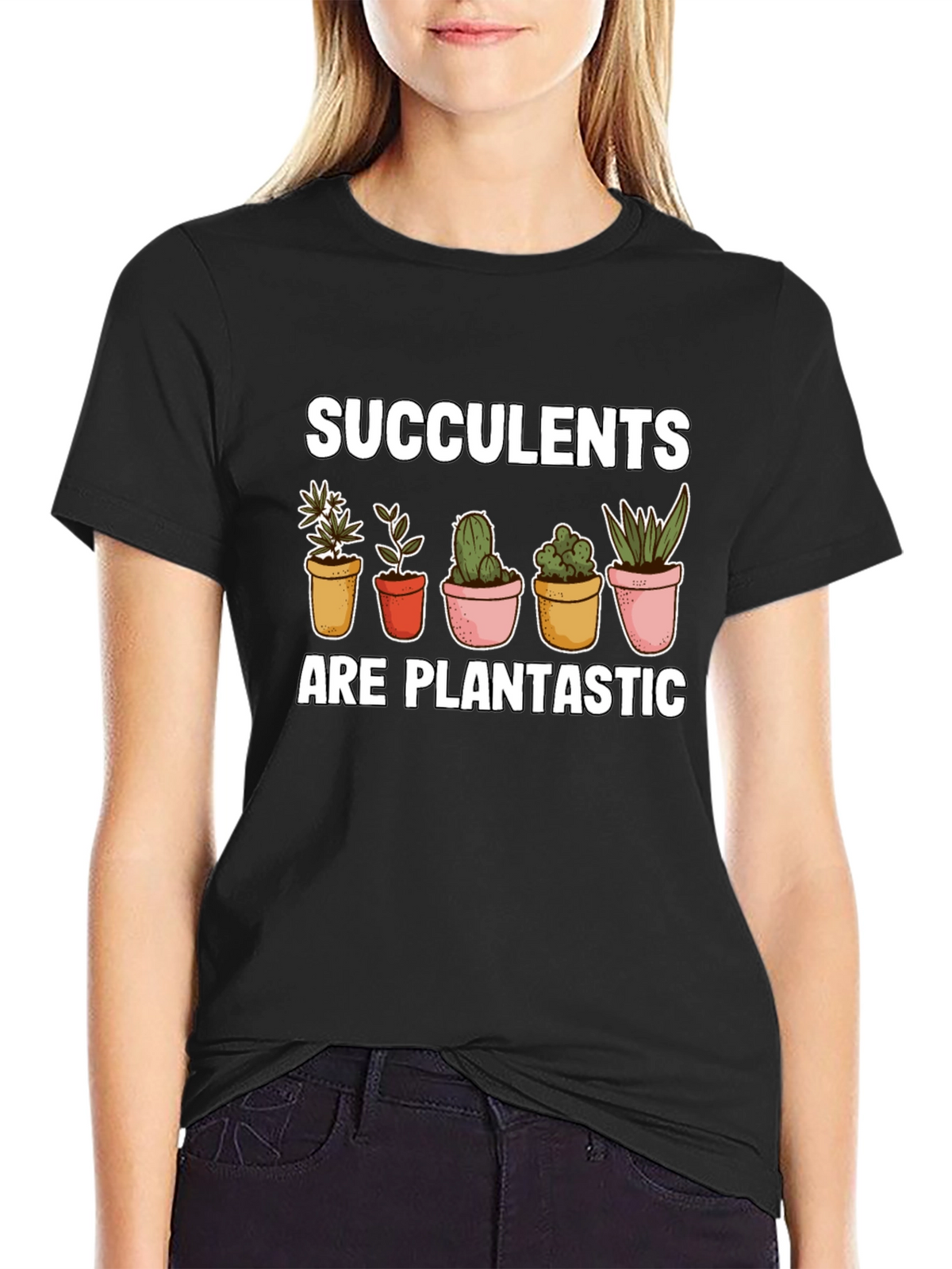 Succulents Plantastic Graphic Tee