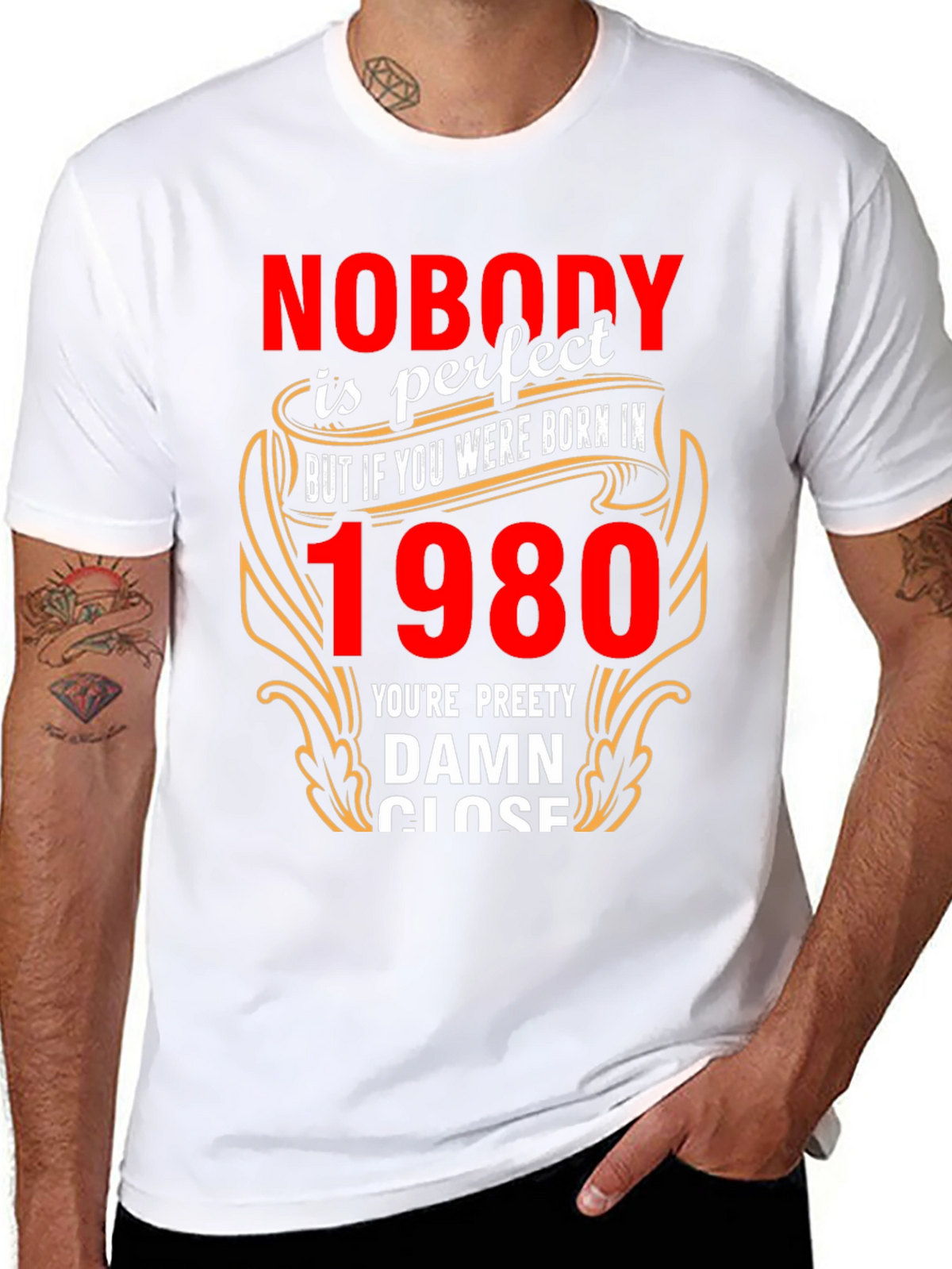 Born in 1980 Funny T-Shirt