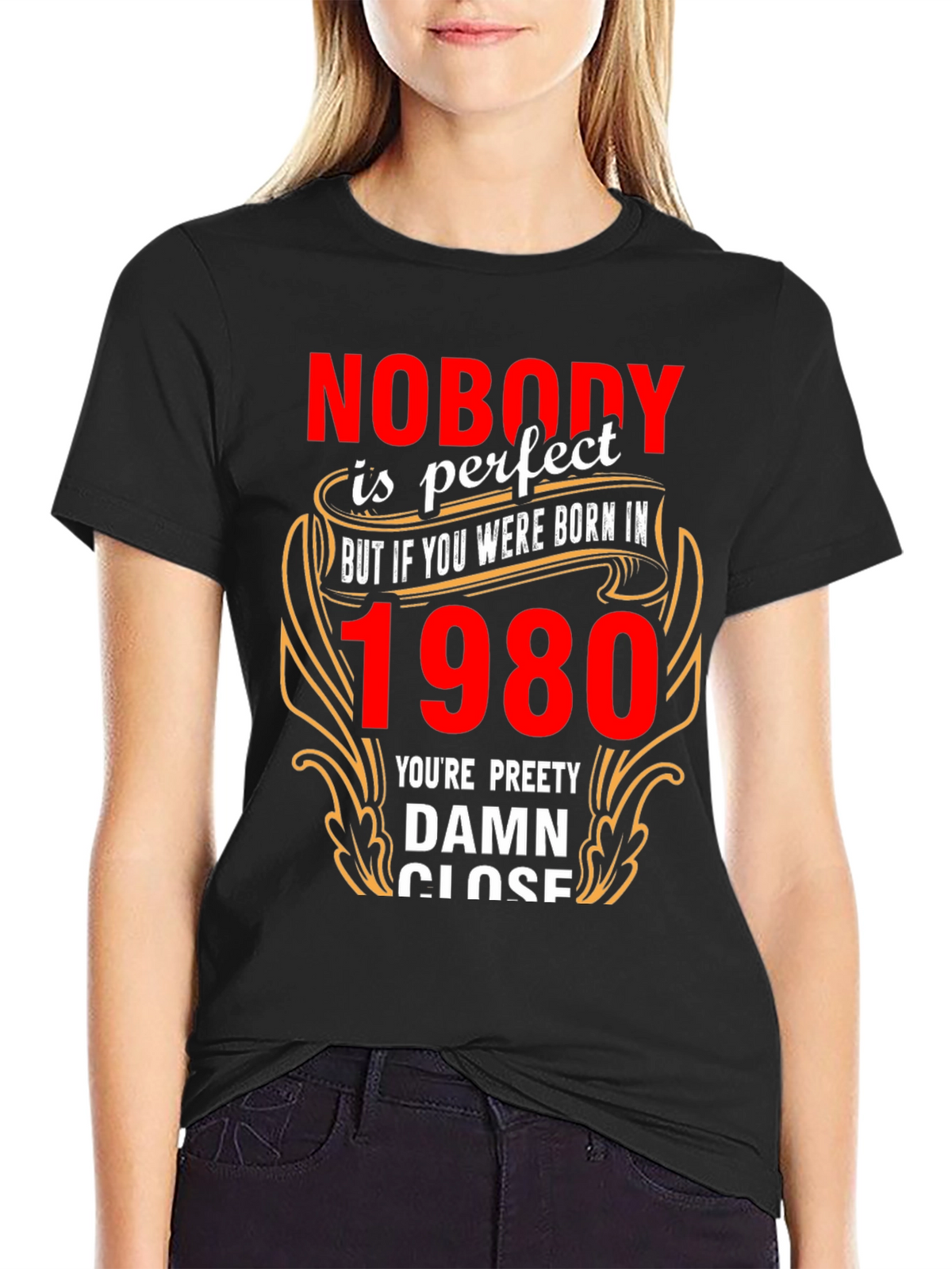 Born in 1980 Funny T-Shirt