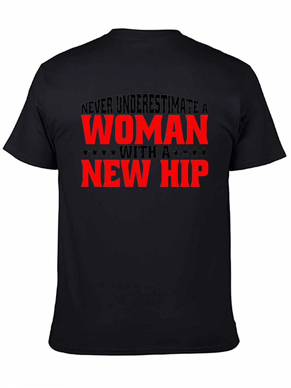Woman With A New Hip Graphic Tee