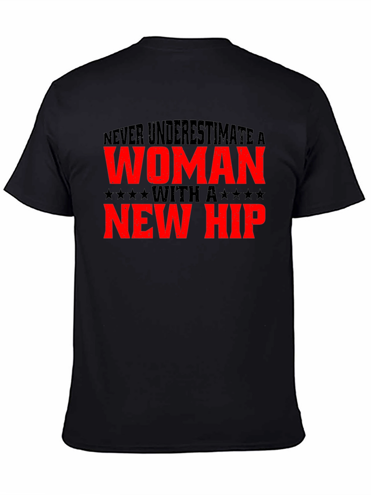 Woman With A New Hip Graphic Tee