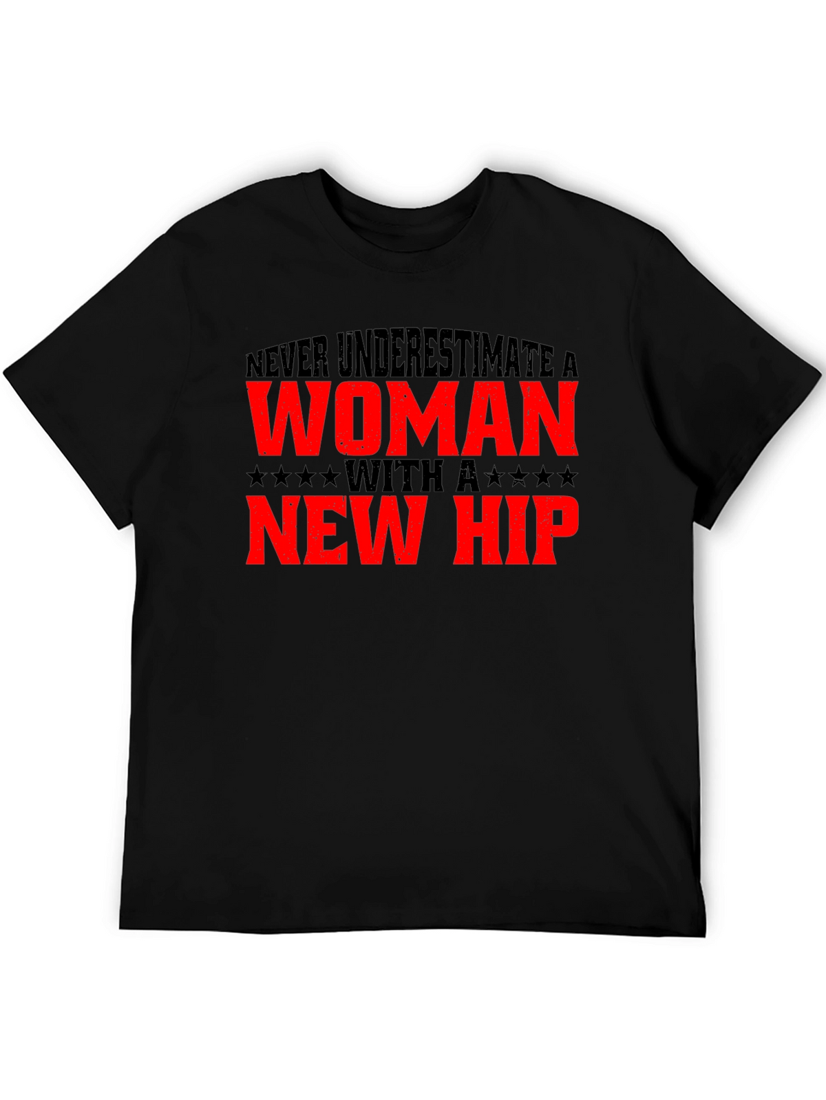 Woman With A New Hip Graphic Tee